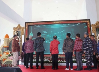 Koster Resmi Launching 30 Channel TV Digital Turyapada Tower