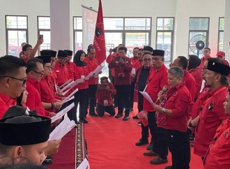 Irvansyah Asmat Pasang PDI Perjuangan Kabupaten Tangeran Bidik Kemenangan di Pemilu 2029