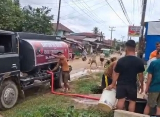 Banteng Sumut Telah Salurkan 540 Ribu Liter Air Bersih ke Korban Terdampak Bencana