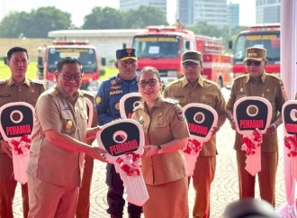 Pemkab Minahasa Terima Hibah Kendaraan Operasional Damkar dari Pemprov DKI Jakarta