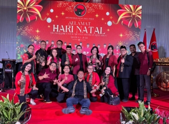 Rawat Harmoni Bangsa, Banteng Jatim Gelar Natal Bersama
