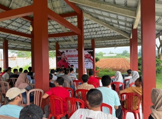 Gilang Dhielafararez Bersama Sahabat Gilang dan Tokoh Masyarakat, Sosialisasi Empat Pilar di Desa Pandan Arum