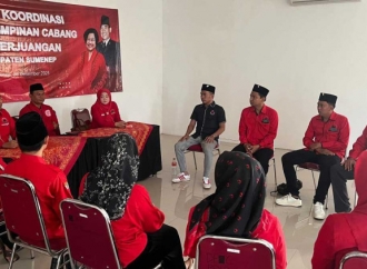 DPC PDI Perjuangan Sumenep Tancap Gas, Gelar Rapat Perdana Kepengurusan Baru