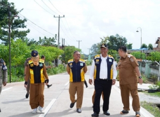 Komang Koheri Tinjau Perbaikan Infrastruktur Jalan di Ruas Punggur-Kota Gajah & Seputih Raman-Raman Utara