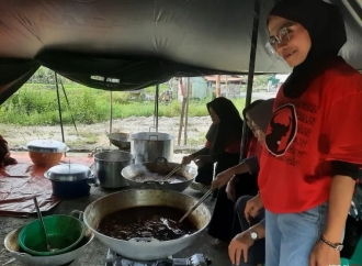 Banteng Kota Padang Aktifkan Kembali Dapur Umum 