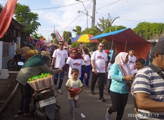 Sadarestuwarti Ajak Ribuan Warga Ikuti 'Mlaku Bareng' Untuk Hidup Sehat