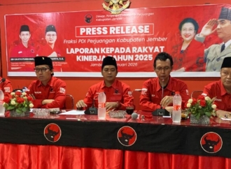 DPC PDI Perjuangan Jember Tegaskan Politik Harus Hadir sebagai Alat Perjuangan Kesejahteraan Rakyat