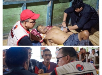 PDI Perjuangan Gelar Pengobatan & Pemeriksaan Kesehatan Gratis di Desa Muara Siberut