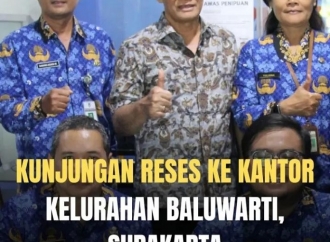 Aria Bima Reses ke Kelurahan Baluwarti Surakarta, Jantung Kehidupan Budaya Keraton Solo