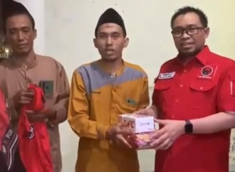 Banteng Provinsi Banten Berikan Bantuan ke Korban Terdampak Banjir di Kota Serang