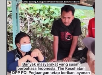 Bahasa Hati Menjadi Jembatan: Dokter PDI Perjuangan Dibantu Penerjemah Minang Layani Warga Terisolasi Pesisir Selatan