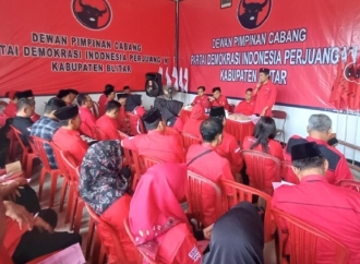 PDI Perjuangan Kabupaten Blitar Perkuat Konsolidasi Kader Lewat Musancab