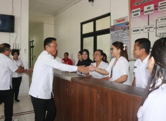 Bupati Franky Wongkar Kunjungi RSUD Amurang, Pastikan Peningkatan Kualitas Pelayanan Kesehatan