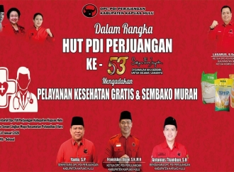 HUT ke-53 dan Rakernas 2026, Fransiskus Diaan: PDI Perjuangan Teguhkan Spirit 'Satyam Eva Jayate' dan Ideologi Pancasila