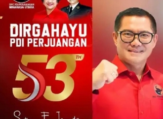 53 Tahun PDI Perjuangan, Joune Ganda: Hadir, Berjuang, dan Mengabdi Untuk Rakyat