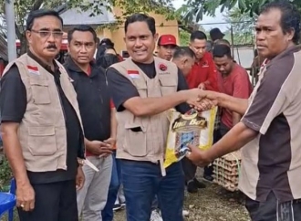 Banteng NTT Buka Posko dan Salurkan Bantuan Darurat di Manutapen