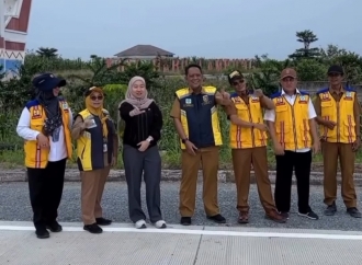 Lesty Putri Utami Apresiasi Pembangunan Ruas Jalan Simpang Korpri–Purwotani