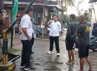 Joko Santoso Perjuangkan Anggaran Penanganan Banjir yang Berulang di Cikande Permai