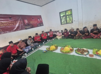 Santri Salafi dan Kader PDI Perjuangan Menyemai Doa di Ulang Tahun Megawati