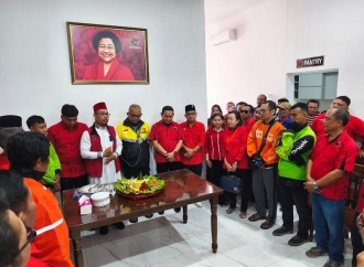 PDI Perjuangan Kota Medan Gelar Potong Tumpeng dan Pelepasan Burung, Rayakan HUT Megawati