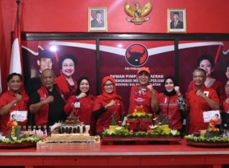 Peringati HUT ke-79 Megawati, Banteng Sulsel Tanam Pohon dan Tebar Benih Ikan