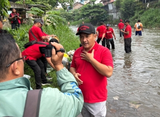 Cegah Bencana, DPC PDI Perjuangan Kota Jogja Ajak Masyarakat Jaga Sungai Bersih & Asri