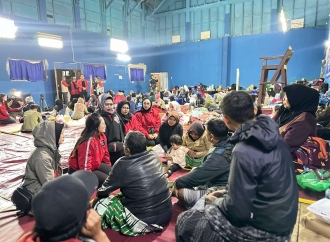 Banteng Bandung Barat Salurkan Bantuan ke Korban Tanah Longsor 