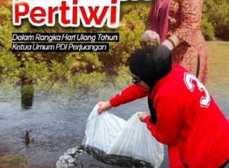 Dewi Juliani Lepas Benih Ikan Sebagai Wujud Nyata Merawat Pertiwi