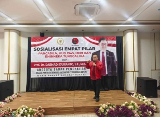 Darmadi Ajak Tokoh Masyarakat Perkuat Nilai Kebangsaan Melalui Sosialisasi Empat Pilar MPR RI