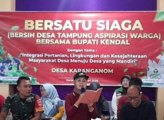 Bupati Tika Minta Seluruh Desa Rutin Laksanakan Bersih-Bersih Desa, Tak Hanya Saat Bersatu Siaga