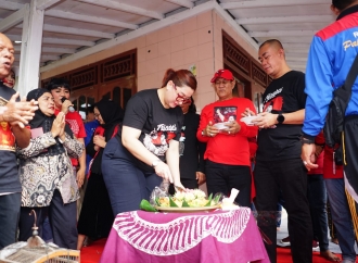 Banteng Kota Palembang Rayakan HUT Megawati dengan Aksi Nyata Merawat Pertiwi