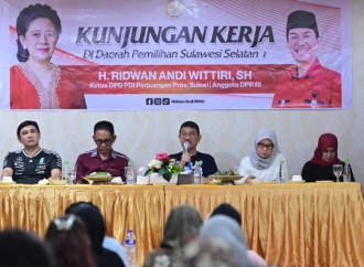 Ridwan Andi Wittiri Kunjungan Kerja di Kecamatan Ujung Pandang 