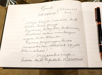 Megawati: Indonesia Harus Punya Keyakinan, Keteguhan, Keberanian, dan Kesabaran Membangun Negara