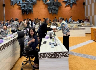 Ahmad Safei Serahkan Usulan Program Pembangunan Infrastruktur Sultra ke Menteri PU