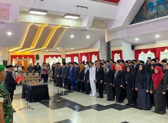 Aulia Rahman Lantik 124 Pejabat: Mutasi dan Rotasi Jabatan Hal yang Lumrah