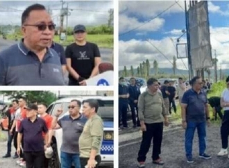 Gerakan Indonesia ASRI, Robby Dondokambey Tertibkan Baliho Liar di Jalur Protokol