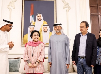 Megawati Berbincang Hangat dengan Menteri Energi UEA dan Dubes Abdulla