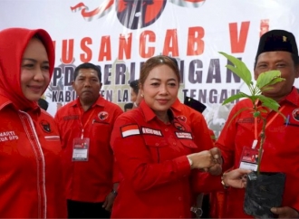 Winarti Buka Musancab DPC PDI Perjuangan Kabupaten Lampung Tengah