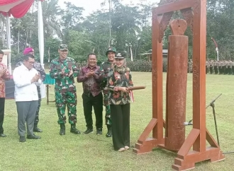 Bupati Tika Buka TMMD Ke-127 di Patean, Bangun Jalan Rabat Beton Hingga Jaringan Air Bersih