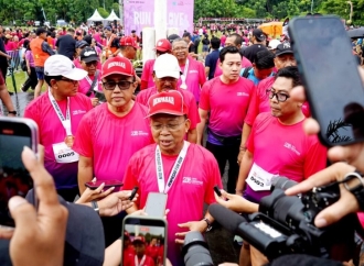 Koster Ikuti Ajang 6K Denpasar Fun Run: Tingkatkan Derajat Kesehatan Warga