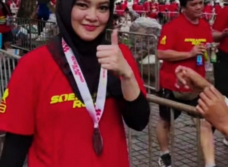 Sarifah Ainun Jariyah Ikuti Soekarno Run 5K, Tekankan Pentingnya Konsistensi dan Stamina