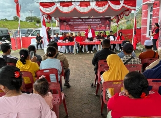 PDI Perjuangaan Sumut Salurkan Bantuan Susulan untuk Korban Bencana di Tapanuli Utara