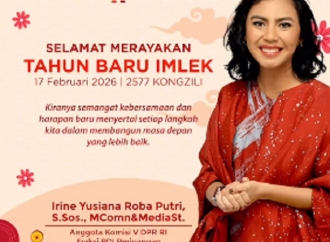 Irine Roba: Imlek Jadi Pengingat Pentingnya Semangat Persatuan Dalam Keberagaman Bangsa Indonesia