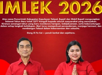 Imlek 2557, Bupati Talaud: Semangat Kebersamaan Modal Sosial Penting Untuk Maju