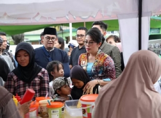 Tjhai Chui Mie Ajak Masyarakat Ramaikan Pasar Juadah Tempat UMKM Jualan Takjil 