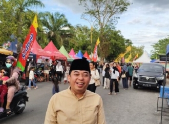 Rimbun Sebut Pasar Ramadan di Taman Kota Sampit Bukti Nyata Kebangkitan UMKM