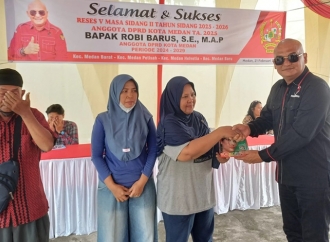 Robi Barus Dicurhati Warga Medan Petisah Soal Keamanan dan Bansos