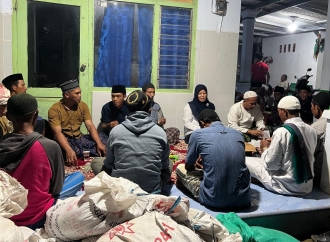 Ansari Beri Motivasi Kepada Para Pekerja dan Buruh Bangunan