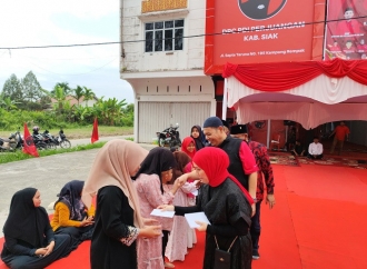 Banteng Kabupaten Siak Gelar Aksi Sosial di Bulan Ramadan