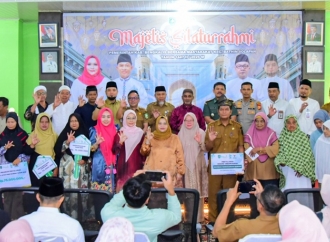 Safari Ramadhan di Bathin Solapan, Bupati Kasmarni Ingatkan Keharmonisan dan Kebersamaan